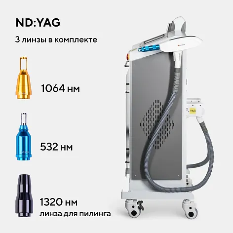 Неодимовый лазер + Элос эпилятор Lasertech COMBINE Premium Edition в Иркутске